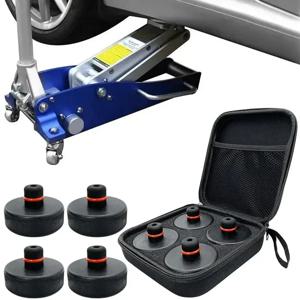 테슬라 모델 3/S/X/Y/Y 준퍼용 4개 리프팅 잭 패드, 테슬라 차량용 헤비 듀티 고무 리프트 퍼크 액세서리 (2013~2026)