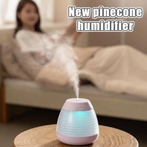 바오송 가습기 USB 사무실 가정용 데스크탑 미니 무드 조명 소형 가습기