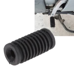 오토바이 기어 시프트 레버 풋 패드 페달 고무 커버 Yamaha Suzuki Kawasaki Honda 용 범용 페달 커버 시프터 레버 패드