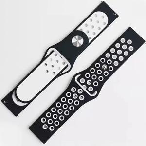 삼성 갤럭시 시계 FE/7/6/5/클래식/액티브 2용 스포츠 밴드 40mm 44mm 45mm 실리콘 20mm 22mm 팔찌 화웨이 GT5-2e-pro 스트랩