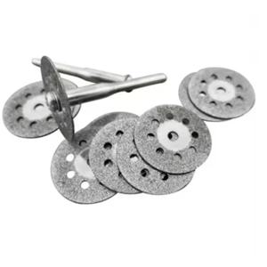 12 개/대 22mm Hss 커팅 디스크 원형 톱 블레이드 금속 Dremel 로타리 도구 커팅 블레이드 용 연마 도구 절단