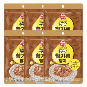 오뚜기 옛날참기름 참치 95g 6개