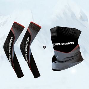 남성용 안티 UV 팔 슬리브 마스크 쿨 머프 여름 통기성 운전 팔 커버 사이클링 썬 프로텍션 넥 워머 스포츠 탄성