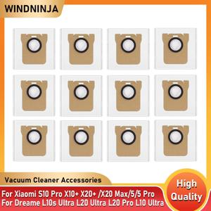 샤오미 로봇 청소기 X20 Plus X20 Max X20 Pro X10+ S10+ S20+ 드리미 L10s Ultra L20 Ultra L30 Ultra 액세서리용 먼지 봉투