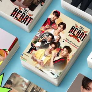 30/50PC No Repeat Joongdunk Firstkhaotung 포스터 사진 태국 TV 하트 킬러 드라마 스틸 양면 인쇄 3 인치 카드