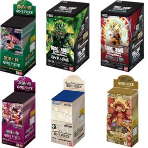 반다이 풀 시리즈 원피스 카드 게임 OP01-OP12 FB01-FB06 로맨스 새벽 일본 애니메이션 TCG 부스터 박스 컬렉션 카드