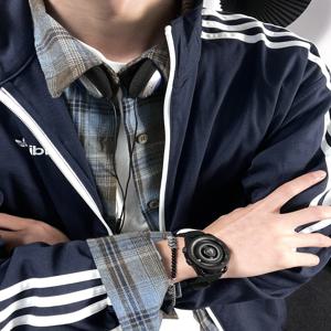 다니엘 고먼 남성 스포츠 시계 쿼츠 무브먼트 야광 방수 손목시계 마그네틱 비드 포인터 DG0525 시계