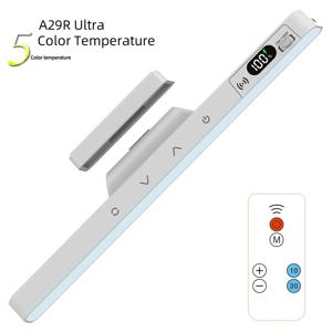 터치 테이블 램프 마그네틱 책상 램프 독서 캐비닛 용 내장 충전식 배터리 거울 침대 옆 충전식 야간 조명