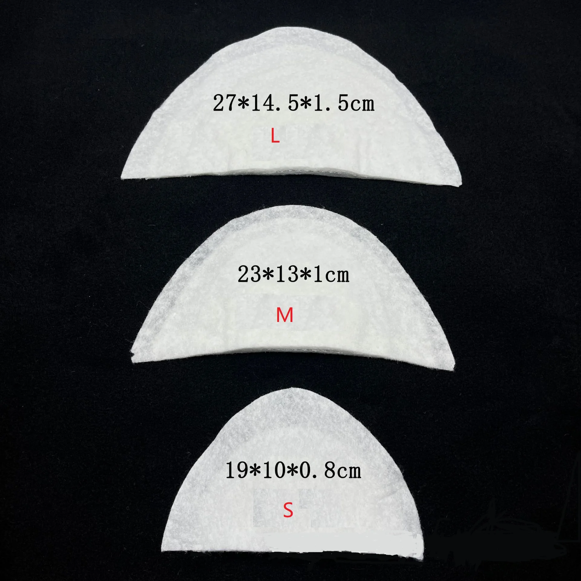 10쌍 어깨 패드 남녀 공용 블라우스 소프트 패딩 블레이저 오버코트 정장 의류 DIY 의류 재봉 재료 액세서리