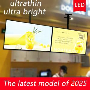 슬림 스냅 프레임 LED 라이트 박스 조명 포스터 디스플레이 LED 백라이트 메뉴 보드 레스토랑 카페 상점 벽걸이 광고판