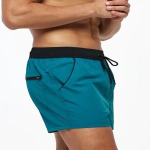 남성 여름 수영 반바지 수영복 트렁크 수영복 빠르게 건조 서핑 비치 보드 신축성있는 허리 수영 바지 메쉬가있는 서핑 반바지
