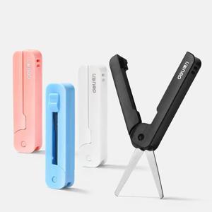 학교 사무실 가제트를위한 미적 문구 카와이 물건 diy 어린이를위한 접이식 가위 미니 가위 책상 액세서리