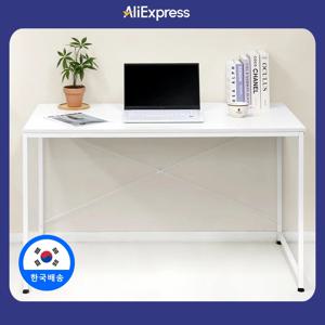 이지라이프 에디 1200 멀티 책상 서제 철제 학생 일자 테이블 올화이트