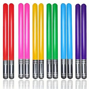 테마 파티 코스프레 게임 소품에 대 한 12pcs 다채로운 풍선 칼 세트 풍선 스틱