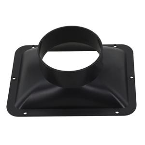 100-150mm 긴 플랜지 덕트 팬 호스 커넥터 주방 후드 인공 호흡기 파이프 용 공기 환기 어댑터 배기구 연결
