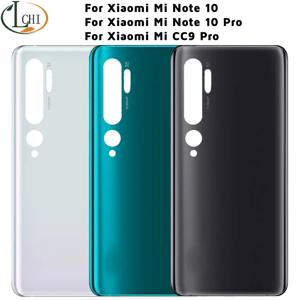 Mi Note 10 Pro 배터리 커버 후면 유리 문짝 하우징, Mi Note 10 Mi CC9 Pro 후면 배터리 커버, 신제품