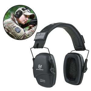 YHKEMA 안전 사격 청력 보호 전술 사냥을위한 귀마개 소음 감소 방음 헤드셋