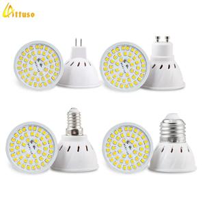 1-10Pcs LED 전구 GU10 MR16 E27 E14 GU5.3 스포트라이트 Lampada 110V 220V Bombillas 스포트 라이트 할로겐 램프 교체 홈 Derection