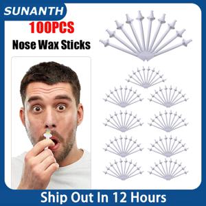 코 제모를위한 100PCS 코 왁스 스틱 50g/200g/500g 왁스 콩 청소 도구 세트 무통 왁싱 제모 남여