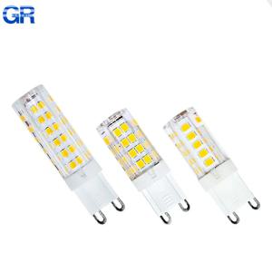 1-10pcs G9 LED 램프 전구 AC 220V 3W 5W 9W 2835 SMD 세라믹 Bombillas 샹들리에 스포트라이트에 대 한 Led 빛 할로겐 램프 교체