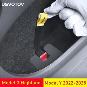 Tesla Model 3 Highland Model Y 2022-2025 뒷문 기계식 스위치 핸들 비상 풀러 스트라이프 와이어 로프 액세서리