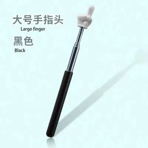 새로운 스테인레스 스틸 포인터 손가락 학생 독서 스틱 화이트 보드 교육 포인터 스틱 휴대용 발표자 교육 도구