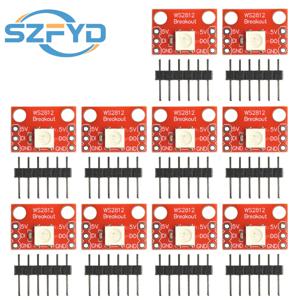 Arduino Diy 키트용 1-10개 WS2812 RGB LED 브레이크아웃 모듈