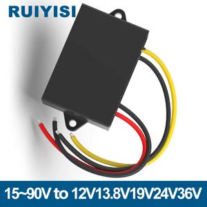 루이시 15V-90V ~ 12V 컨버터 24V36V48V60V 80V 90V 72V ~ 24V 5V 9V 13.8V 15V 19V 36V 태양광 전압 감소 전력 모듈