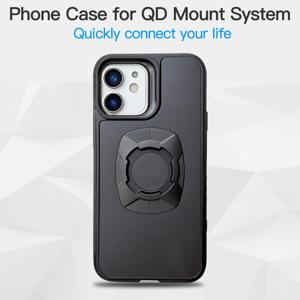 트위스트 락 폰 케이스 홀더 오토바이 자전거 아이폰 케이스 퀵 락 쿼드 시스템 폰 마운트/홀더 16 15 14 Pro Max 호환