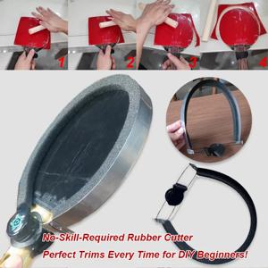 사용하기 쉬운 탁구 러버 보우나이프 원형 탁구 배트 러버 커팅 가위 탁구 러버 커팅 머신