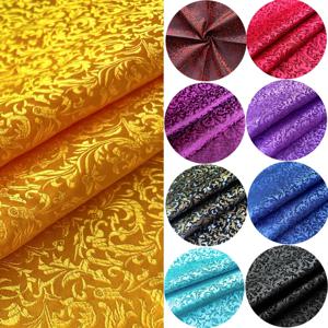 브로케이드 자카드 밀 꽃 패턴 다마스크 패브릭 실크 새틴 소녀의 드레스 Cheongsam 의상 커튼 DIY 퀼트 패치 워크