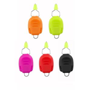 15개 낚싯줄 스토퍼 ABS 스레드 클립 장치 베이트캐스팅 드럼 릴 카드 라인 장치 낚시 도구 액세서리