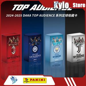 다카 2024-2025 트레이딩 카드 탑 아우디언스 맨체스터 커티 유벤투스 AC 밀란 인터 밀라노 풋볼 스타 공식 박스 선물