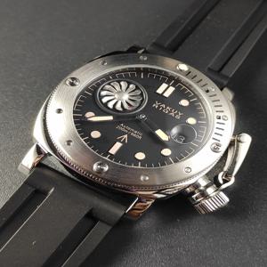 자동 기계식 잠수함 축하 기념 군용 시계 Seagull ST25 슈퍼 루미너스 방수 대형 다이얼 남성용 시계