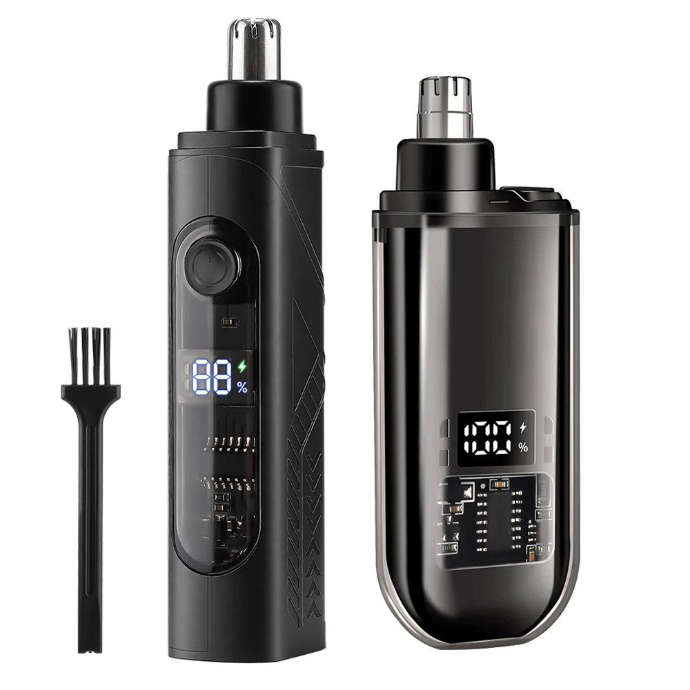 휴대용 코털 제거기 미니 코털 트리머 남성용 코 귀 트리머 전기 코털 커터 USB 충전식