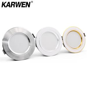 KARWEN LED 통 골드/실버/화이트 바디 5W 9W 12W 15W 18W 실내 LED 스포트라이트에 대 한 천장 조명 AC 220V 230V 240V