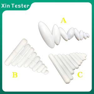 PTFE 마그네틱 교반기 교반 바, 실험실 실용적인 부식 방지 믹서 로드, A, B, C 타입, 로트당 5 개