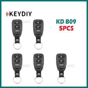 현대 스타일 4 버튼에 대 한 5PCS KEYDIY KD B09 자동차 키 KD900 KD900 + URG200 KD-X2 B 시리즈 자동차 키에 대 한 범용 원격 자동차 키