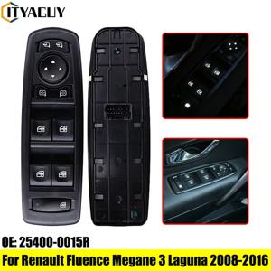 르노 플루언스 메간 3 라구나 2008-2016 용 마스터 파워 윈도우 스위치, 전기 자동차 액세서리, 254000015R 25400-0015R
