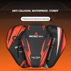 새로운 탁구 라켓 가방 EVA 하드 쉘 방수 가방 케이스 스트랩 박스 테이블 방진 패들 핸드 테니스 보관
