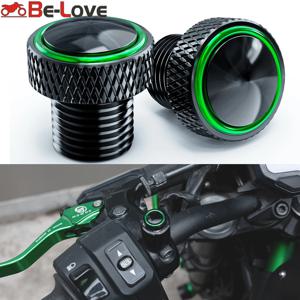 가와사키 Z900 RS SE Z650 Z750 Z800 Z1000 SX Z400 Z300 Z250 오토바이 M10 * 1.25 미러 구멍 플러그 나사 커버 액세서리