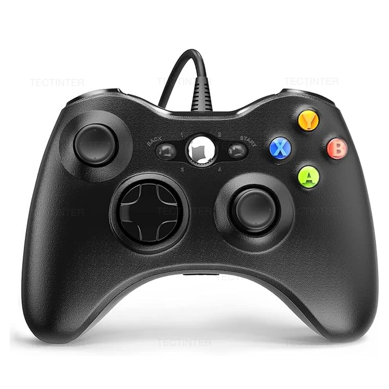 Xbox360 콘솔 용 USB 유선 게임 패드 Win 7/8/10 용 조이패드 PC 조이스틱 Controle Mando 게임 컨트롤러 Xbox 360 액세서리