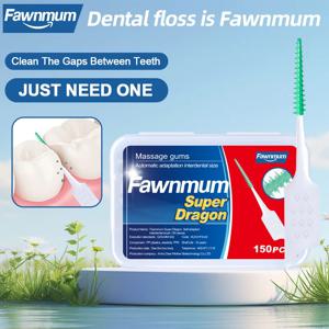 150 개/상자 치실 스틱 치아 청소 치간 칫솔 치실 선택 구강 위생 관리 초극세 치실 치아