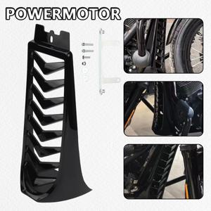 오토바이 앞 턱 스포일러 하부 라디에이터 커버 Harley Softail Street Bob 브레이크 아웃 Fat Bob 2018-2023 2022 액세서리