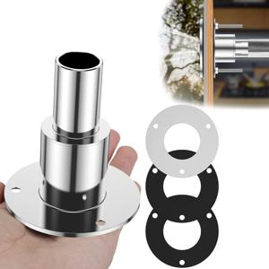 스트레이트 스루 선체 배기 스킨, 피팅 24mm 튜브 파이프, 디젤 주차 히터용 316 스테인레스 스틸 배기 튜브 피팅 키트