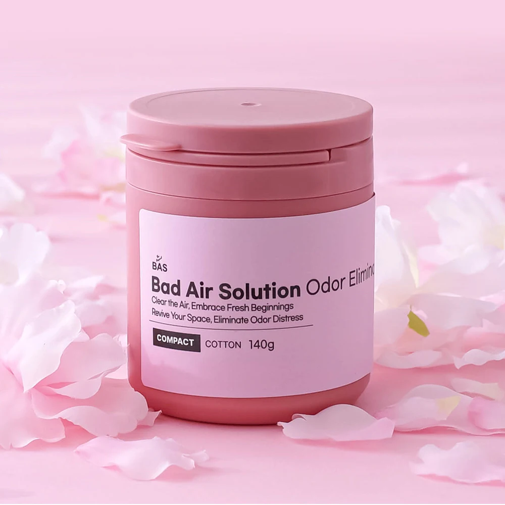 BAS 탈취제 컴팩트 140g 코튼향