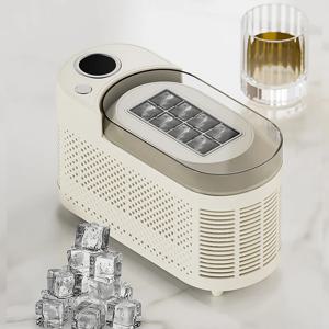 휴대용 소형 제빙기 미니 편리한 홈 기숙사 사무실 캠핑 자동차 큐브 얼음 자동 제빙 상자 제빙기 220V