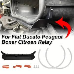 Fiat Ducato Peugeot Boxer Citroen Relay RV 캠핑카 부품 자동차 액세서리 용 Motorhome 보닛 벤트 워터 디플렉터 나사 세트