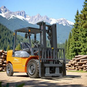 4륜구동 고하중 지게차 3톤 고품질 유로 5 디젤 지게차 가정용 소형 운반 지게차 EPA 엔진 맞춤 판매