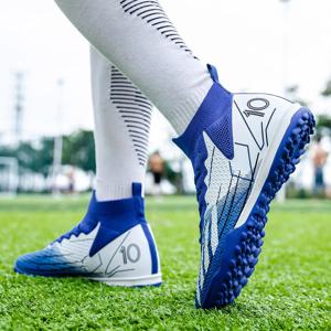 짧은 스파이크 클릿 새 경기용 축구화 남녀 공용 전문 경기 훈련 스포츠화